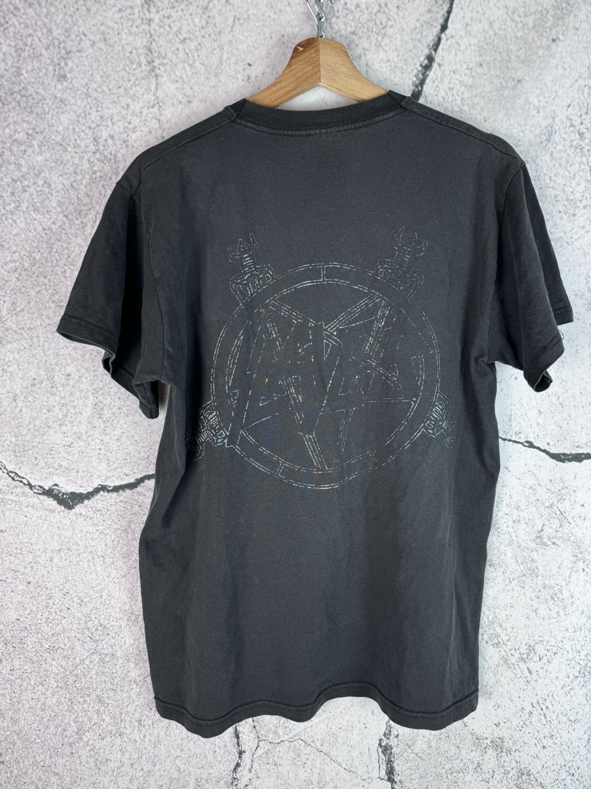 Band Tees Vintage Slayer Hell Awaits T-shirt Size US M / EU 48-50 / 2 - 2 Thumbnail