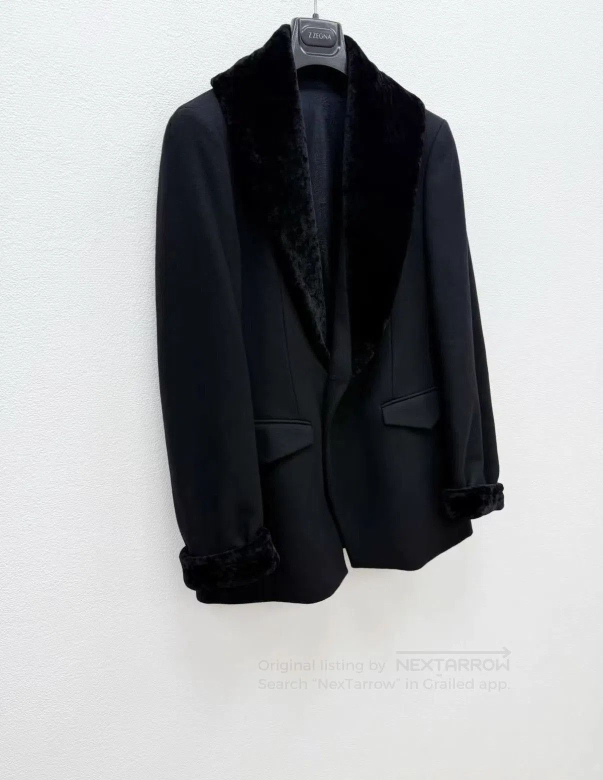 Roberto Cavalli Black Light Jacket Size M. Size US M / EU 48-50 / 2 - 2 Thumbnail