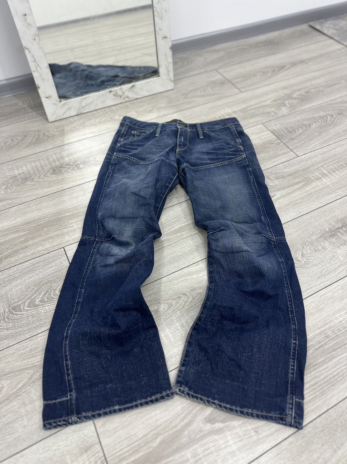 G-Star G-Star Raw Wide Baggy 96 Jeans Y2K Avantgarde Size US 30 / EU 46 - 2 Thumbnail
