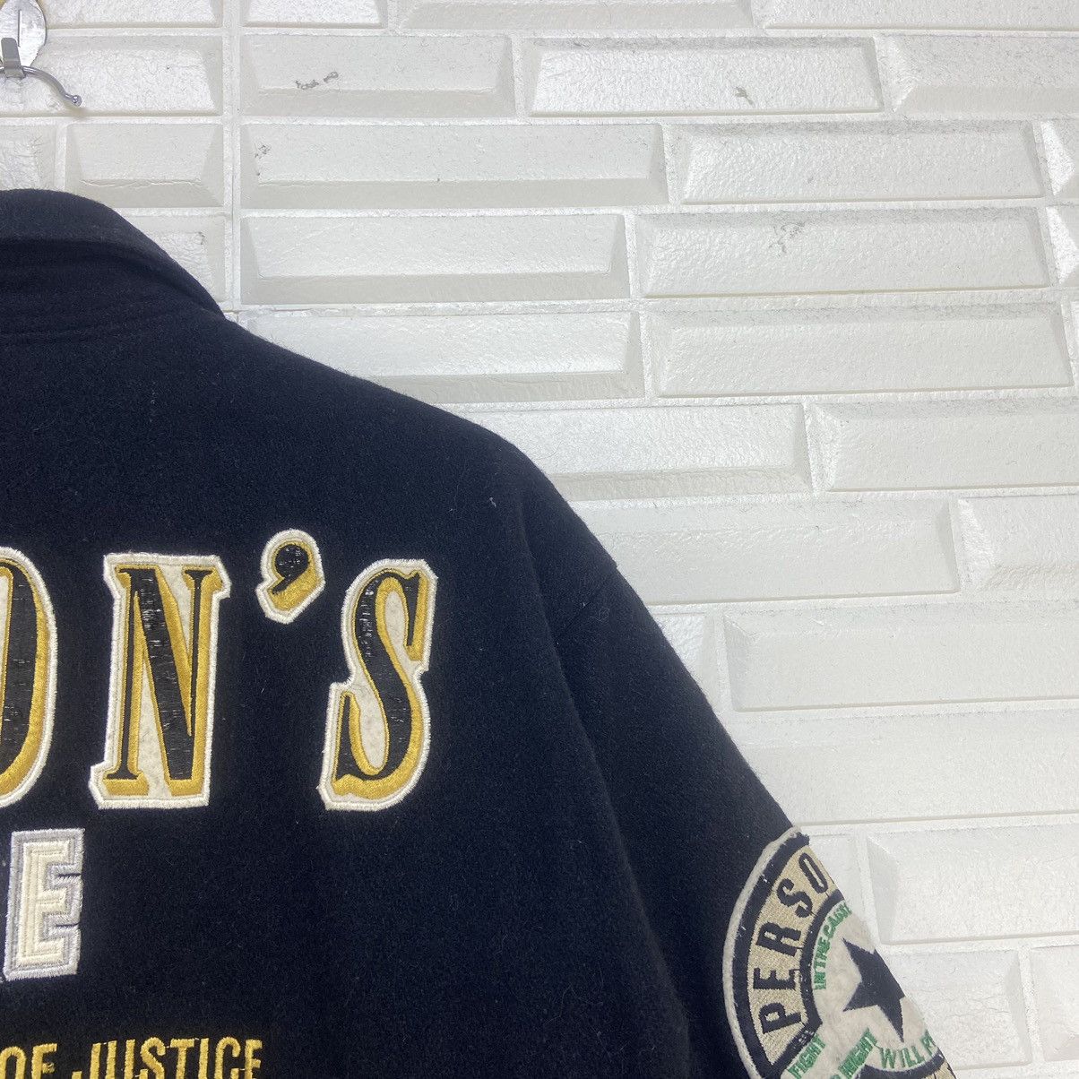 Japanese Brand × PERSON'S × Vintage Person’s Fight in The Cause of Justice Wool Heavy Varsity Size US M / EU 48-50 / 2 - 22 Thumbnail