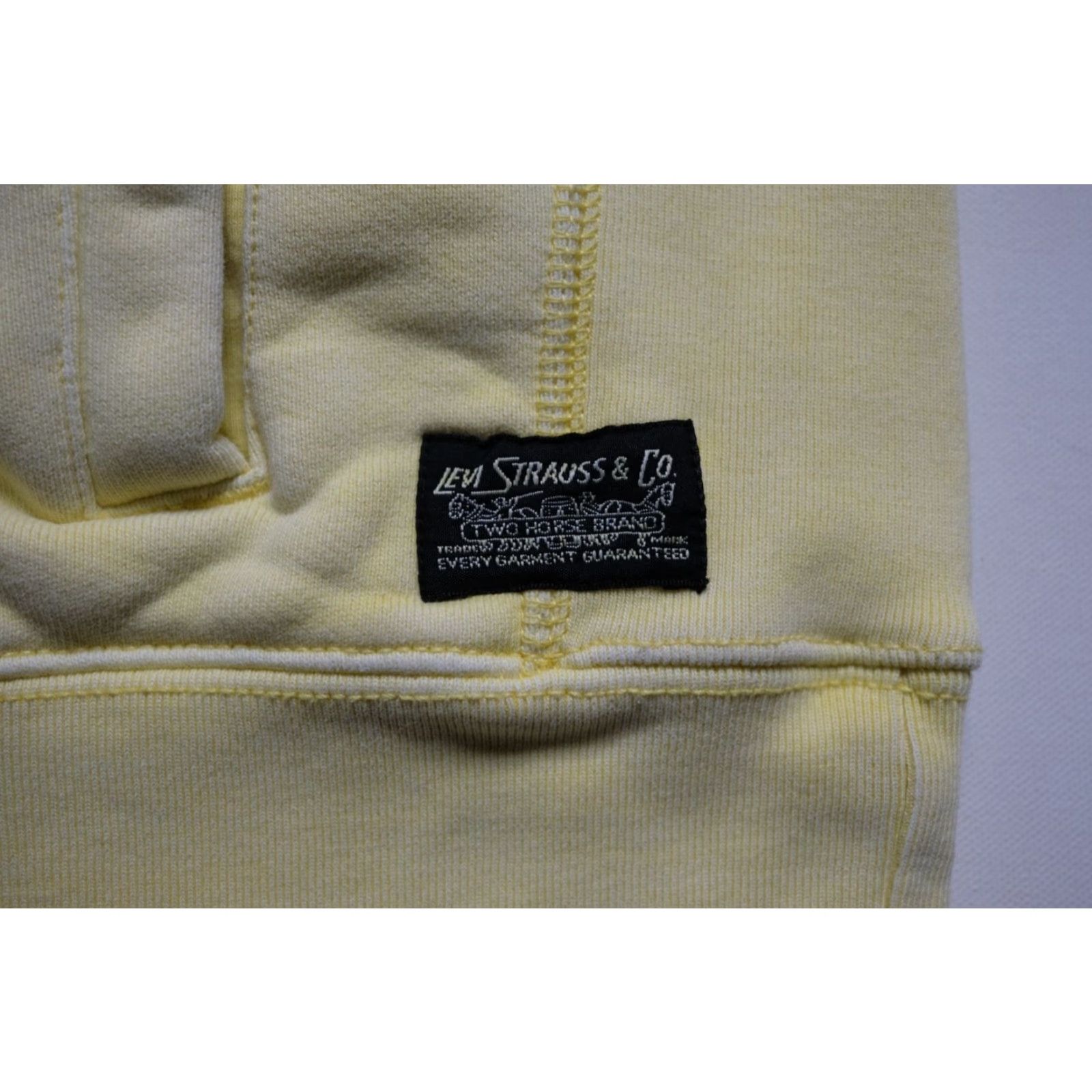 Levi's LEVI'S Hoodie 90s Y2K Premium Cotton Yellow Faded Distressed Sweatshirt M Mens Size US M / EU 48-50 / 2 - 6 Thumbnail
