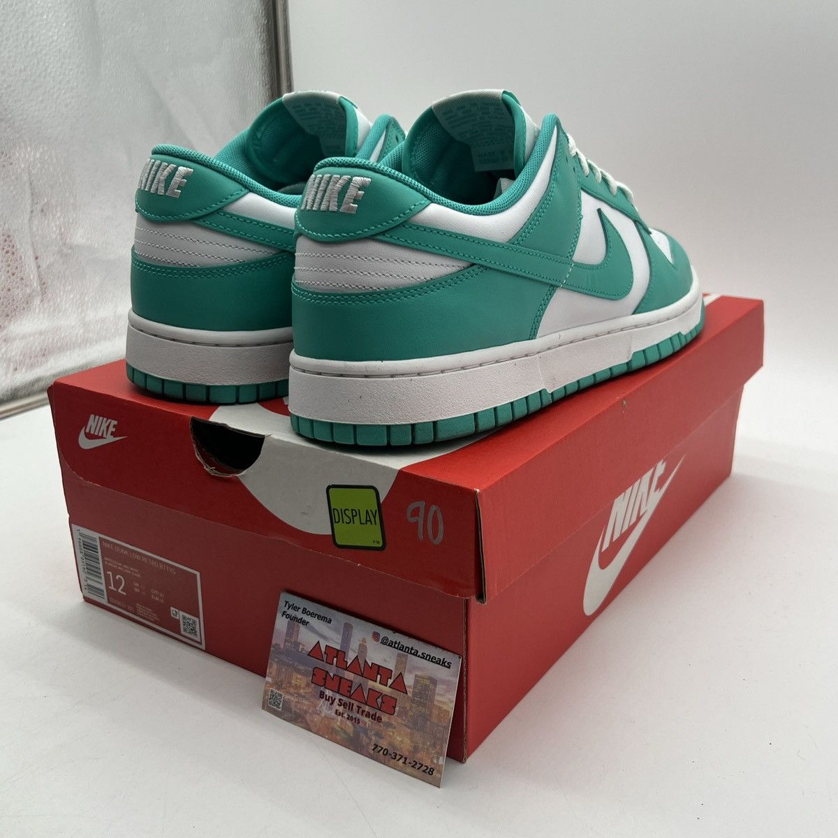 Nike Nike dunk low clear Jade Size US 12 / EU 45 - 5 Thumbnail