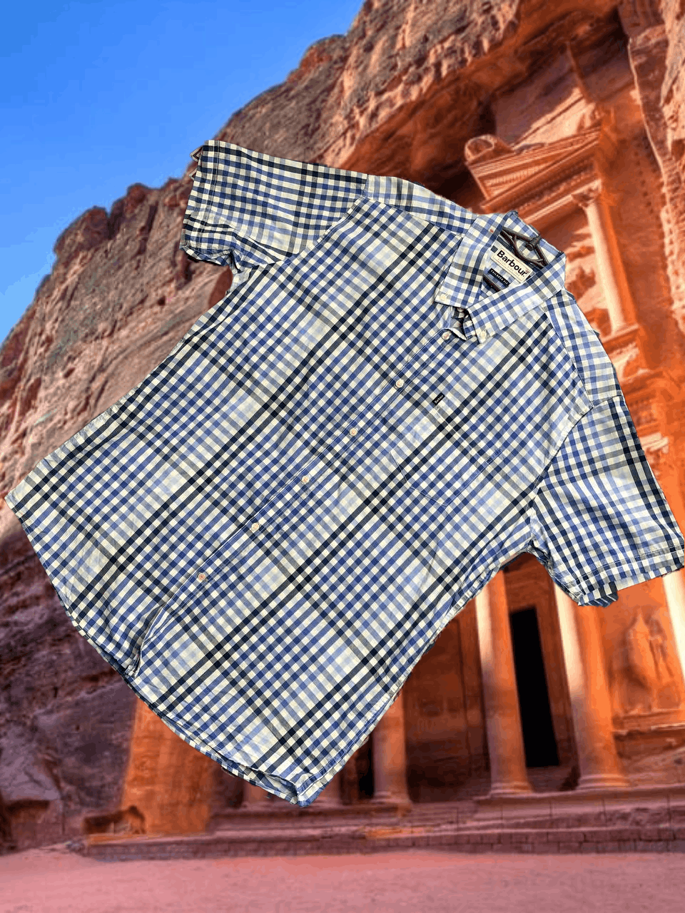Barbour Vintage Y2K Barbour shirt streetwear luxury Size US L / EU 52-54 / 3 - 1 Thumbnail