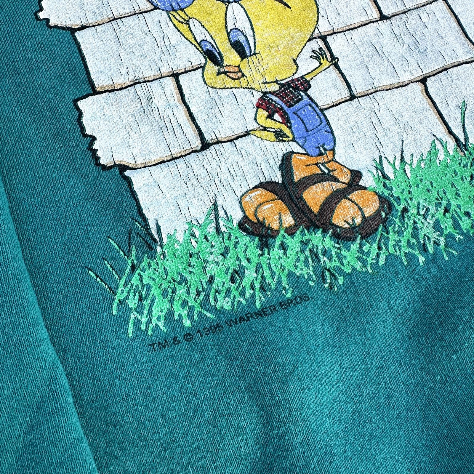 Acme Clothing × Japanese Brand Vintage Looney Tunes Sweatshirt SIze 3XL Taz Tweety Daffy Size US XXL / EU 58 / 5 - 3 Thumbnail