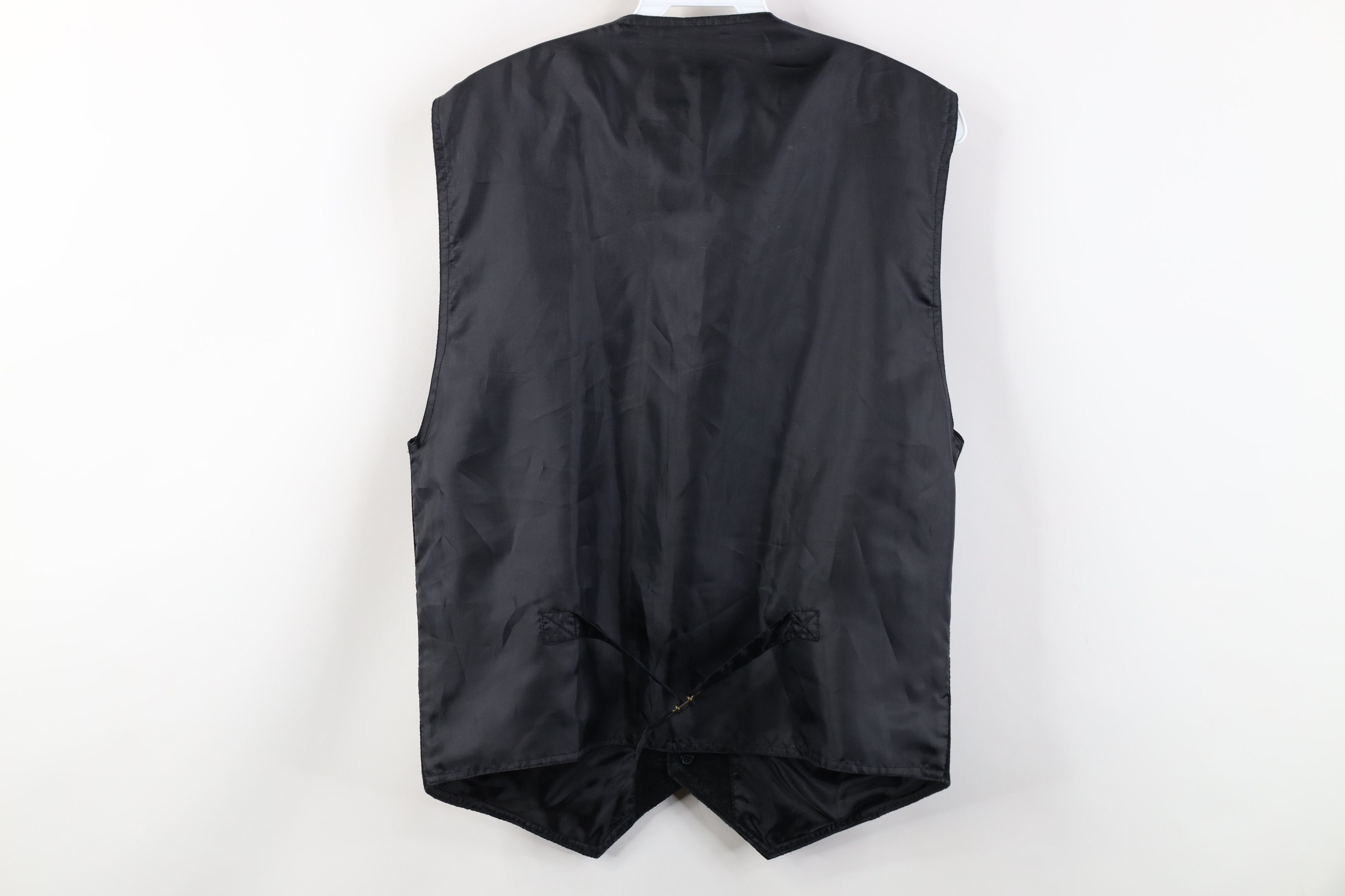 Vintage Vintage 90s Streetwear Suede Leather Buckle Back Vest Jacket Size US S / EU 44-46 / 1 - 11 Thumbnail