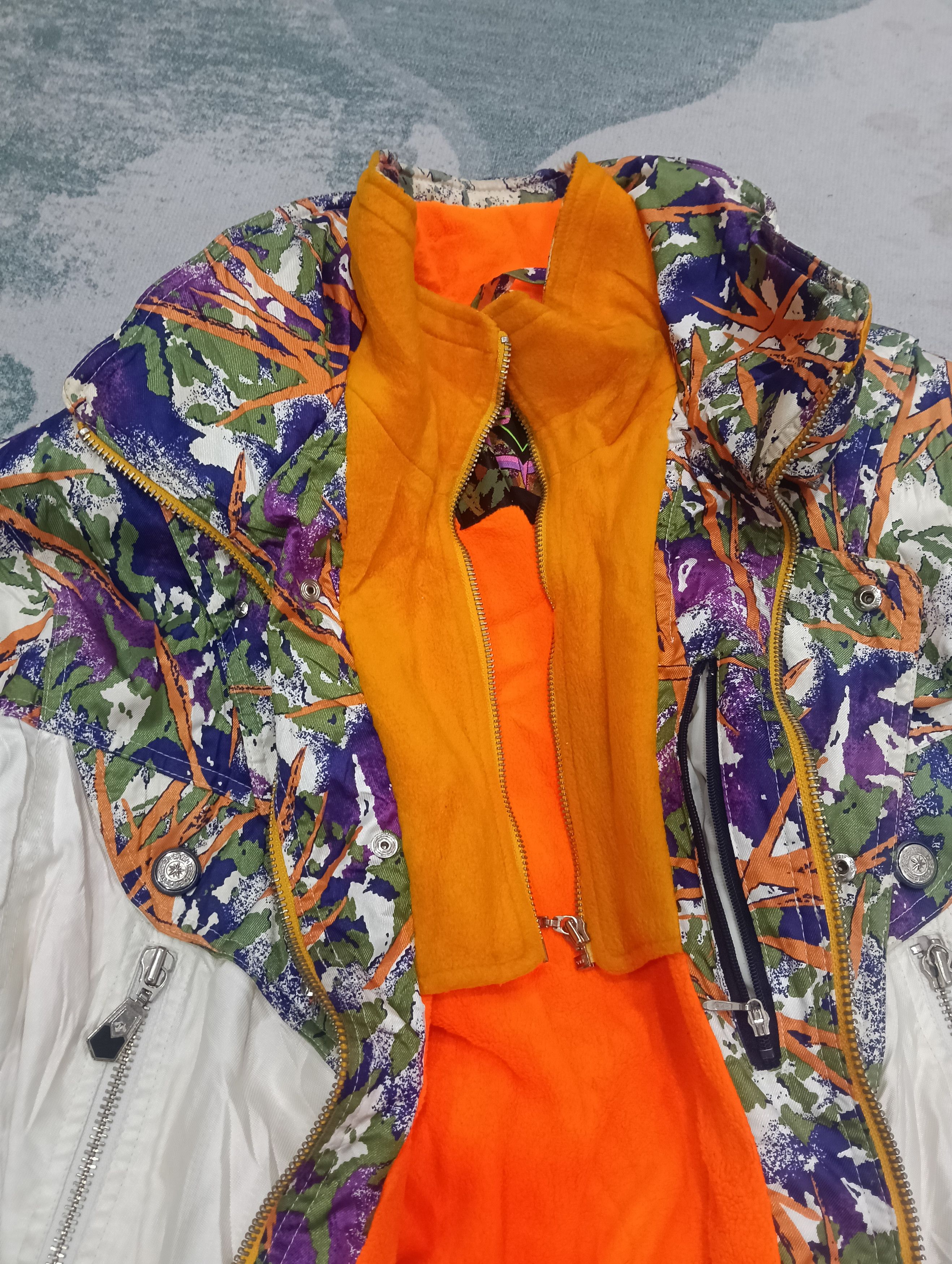 Descente × Hood By Air × Japanese Brand Vintage Descente Colourful Jacket Size US M / EU 48-50 / 2 - 6 Thumbnail