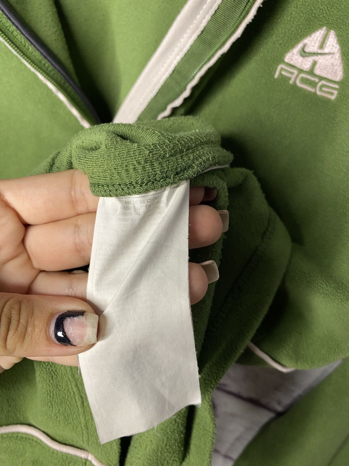Nike ACG Womens Vintage Nike ACG Women's Half Zip Fleece streetwear Size S / US 4 / IT 40 - 9 Thumbnail