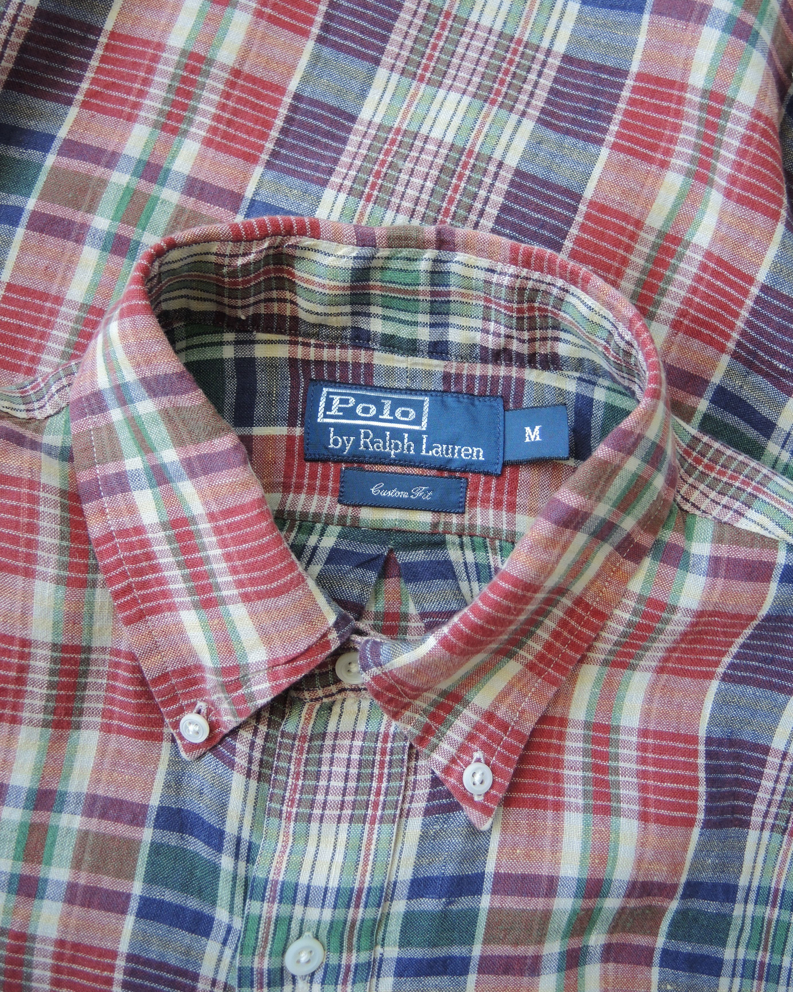 Polo Ralph Lauren Polo Ralph Lauren linen vintage shirt Size US M / EU 48-50 / 2 - 4 Thumbnail