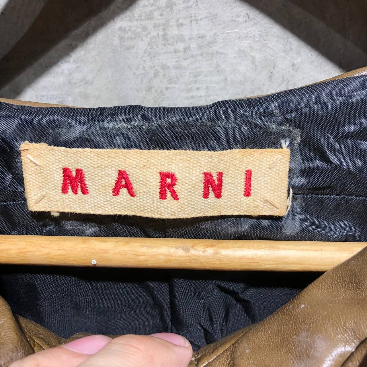 Marni Marni Leather Trench jacket Size US S / EU 44-46 / 1 - 19 Thumbnail