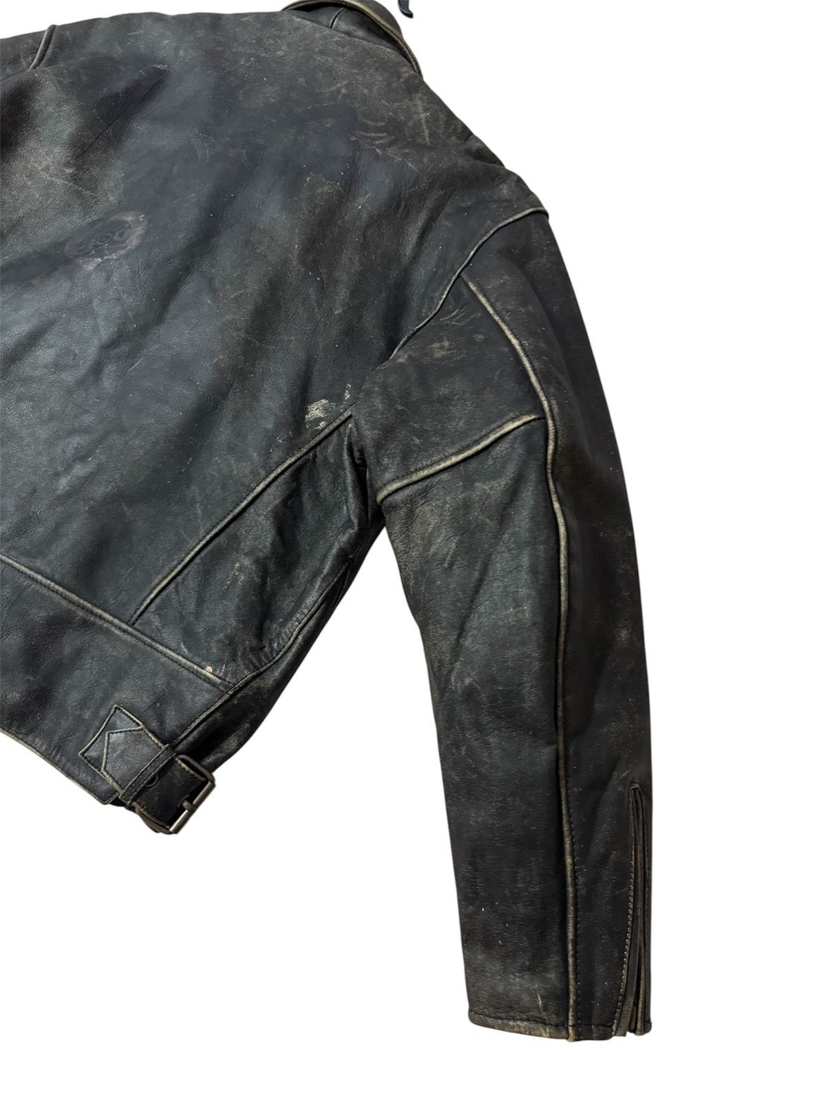 YELLOW CORN Yellow Corn Leather Jacket Size US L / EU 52-54 / 3 - 18 Thumbnail