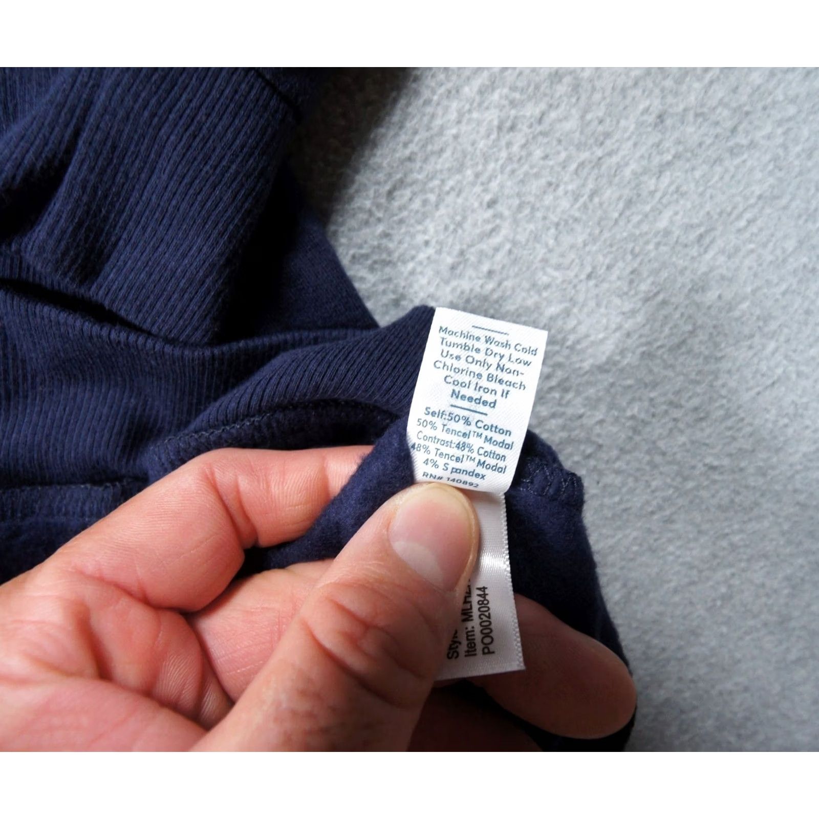 Marine Layer Marine Layer Hoodie Mens Large Blue Full Zip Outdoors Sweatshirt NYLON? (Note: Original only allows existing words; this placeholder indicates issue) Size US L / EU 52-54 / 3 - 7 Thumbnail
