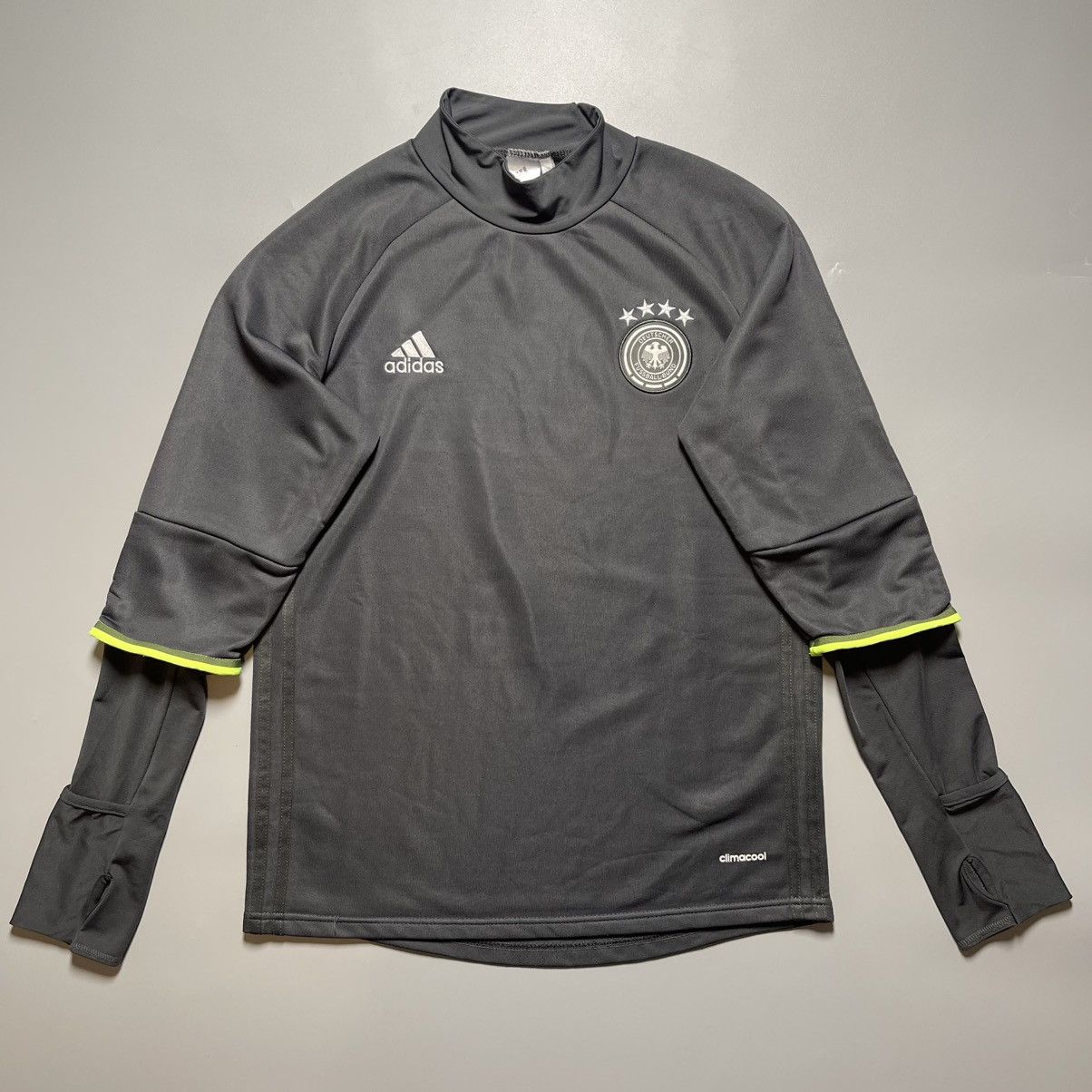 Adidas × Vintage GERMANY ADIDAS 2016 EURO FOOTBALL SOCCER TRAINING TRACK TOP Size US M / EU 48-50 / 2 - 1 Thumbnail