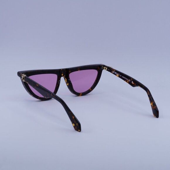Off-White Off-White OERI13V JASPER 6030 Sunglasses Havana Geometric Size ONE SIZE - 9 Thumbnail