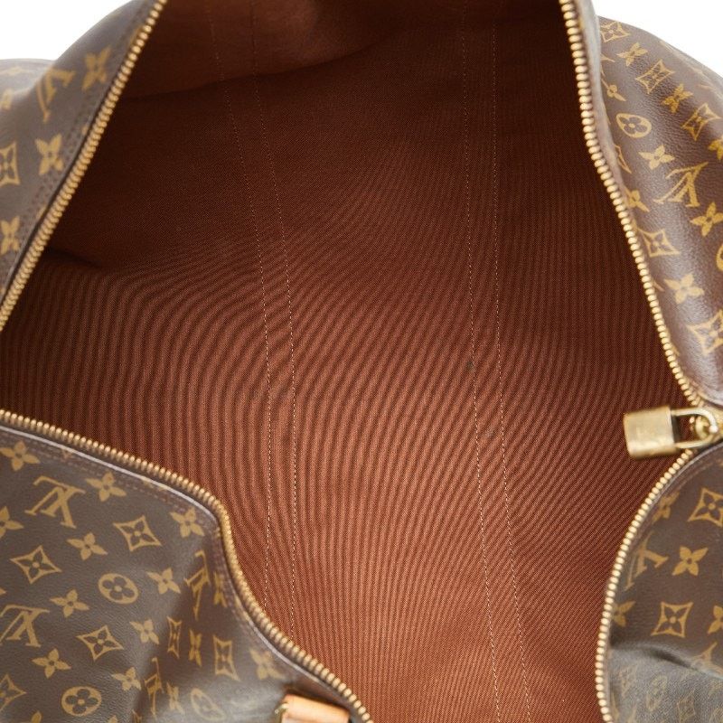 Louis Vuitton Louis Vuitton Monogram Keepall Bandouliere 60 Boston Bag Size ONE SIZE - 10 Thumbnail