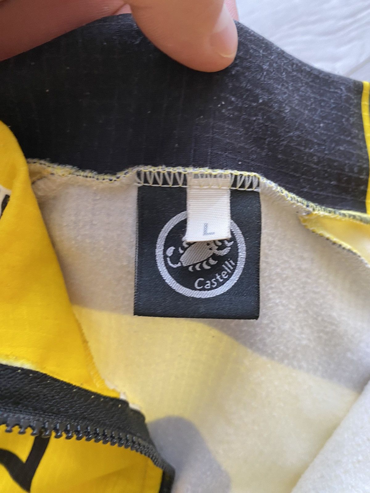 Other 1998-2000 ONCE DEUTSCHE BANK CYCLING JERSEY Size US L / EU 52-54 / 3 - 4 Thumbnail