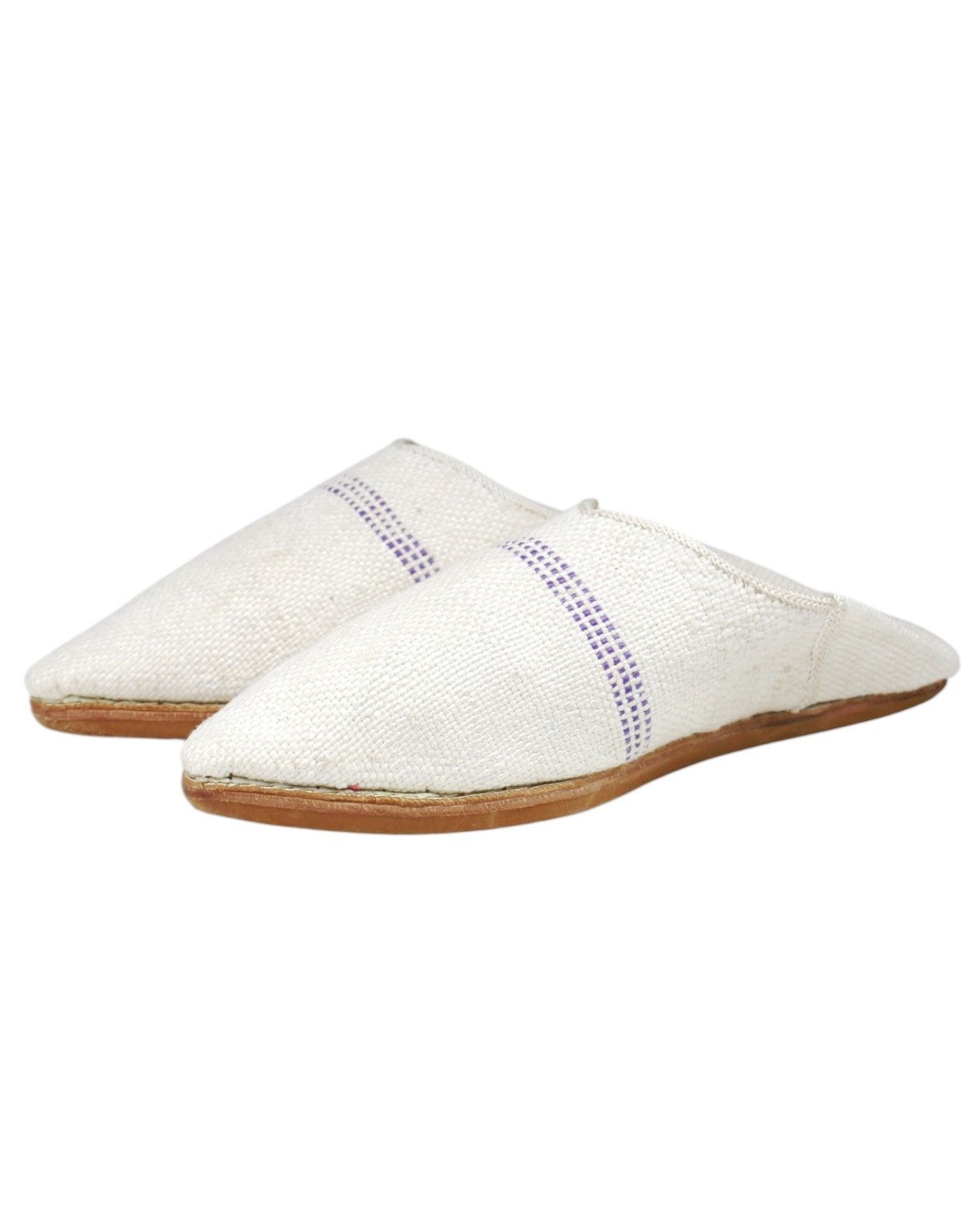 Japanese Brand SS2022 KECH LES ESSENTIELS SABRA BABOUCHE OFF-WHITE MULES Size US 6 / IT 36 - 1 Thumbnail