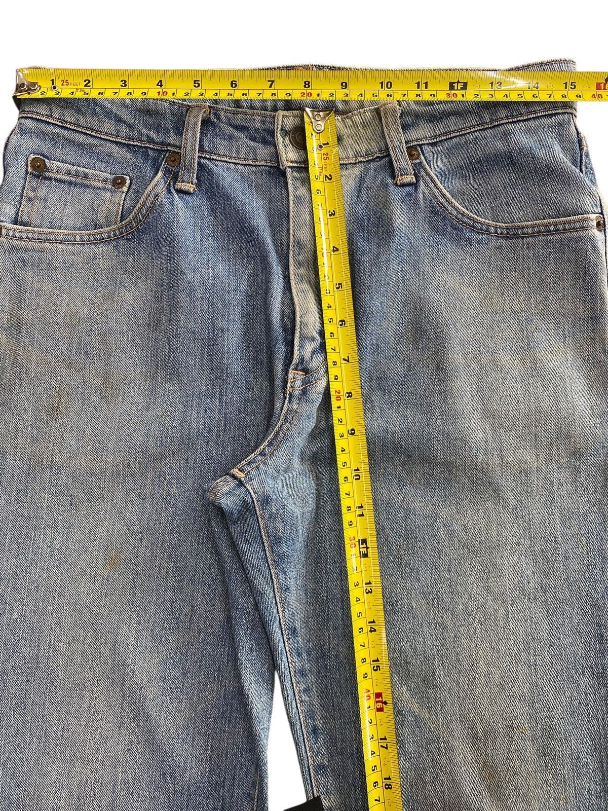 Edwin Edwin Light Blue Wash Style Straight Leg Jeans Size US 31 - 6 Thumbnail