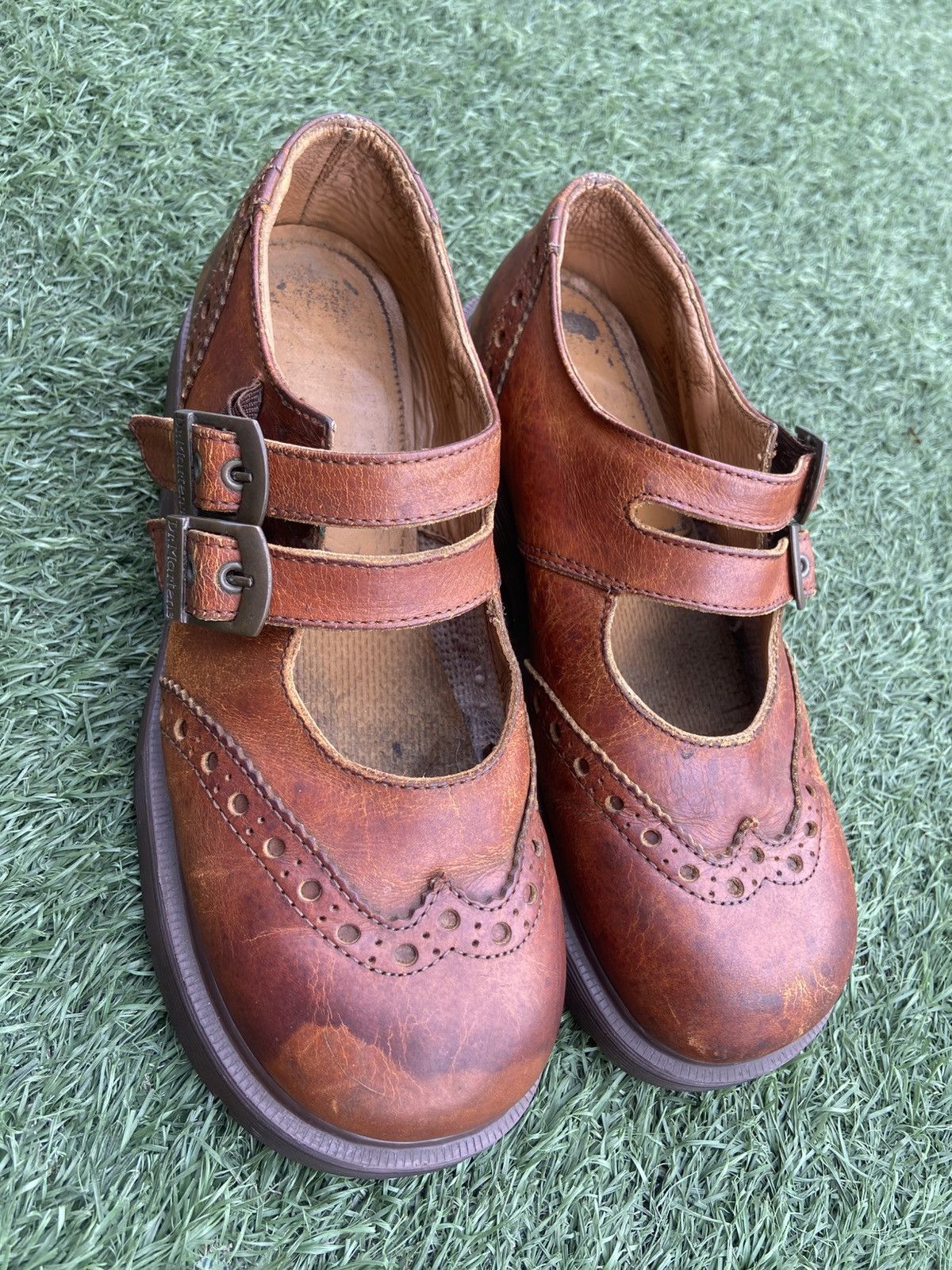 Dr. Martens Dr Martens Double Strap Maryjane Shoes Size 7 Size US 7 / EU 40 - 1 Thumbnail