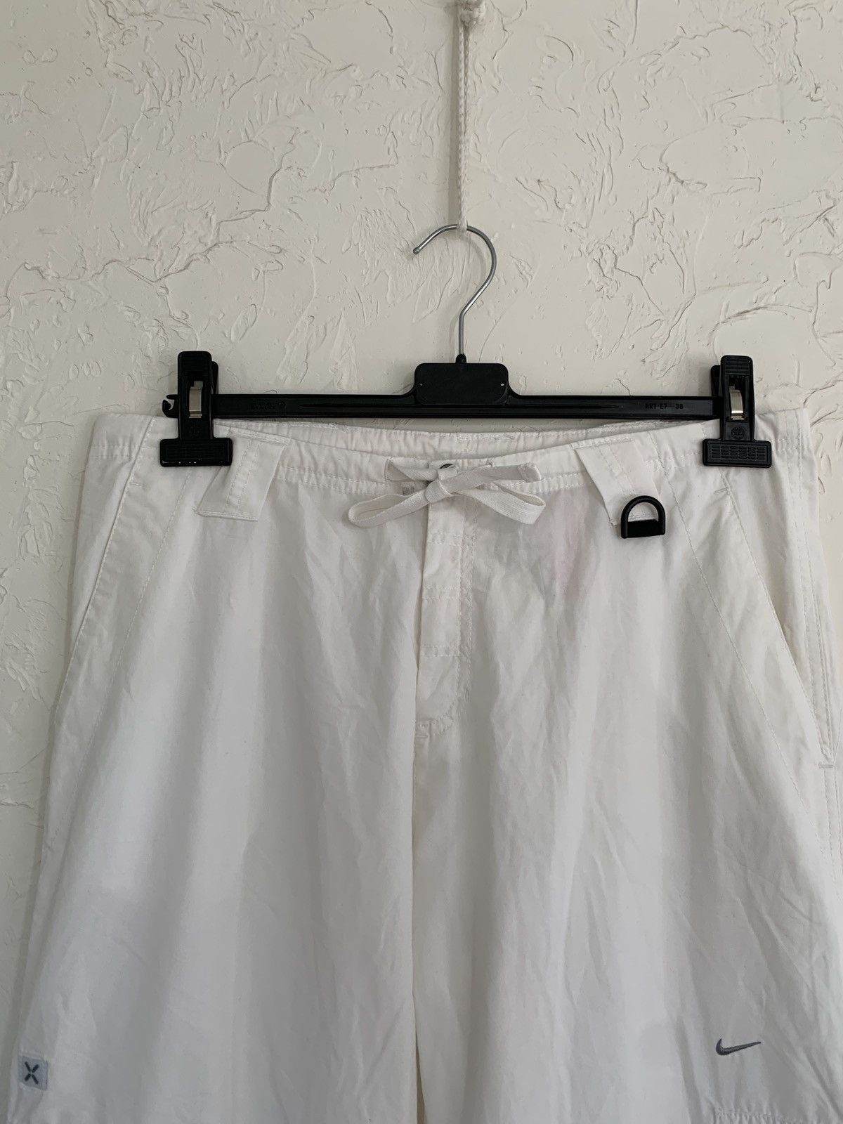 Nike 90s Nike Vintage Cargo Parachute Drill Y2K Baggy Pants Size US 32 / EU 48 - 11 Thumbnail