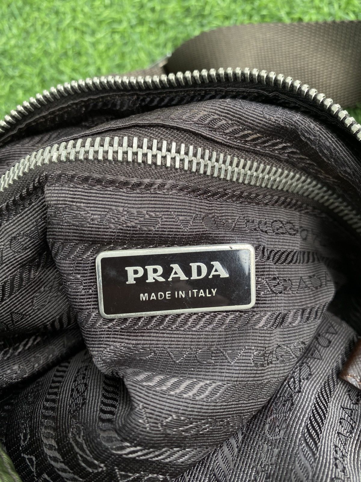 Prada PRADA GREEN NYLON MESSENGER CROSSBODY BAG Size ONE SIZE - 9 Thumbnail