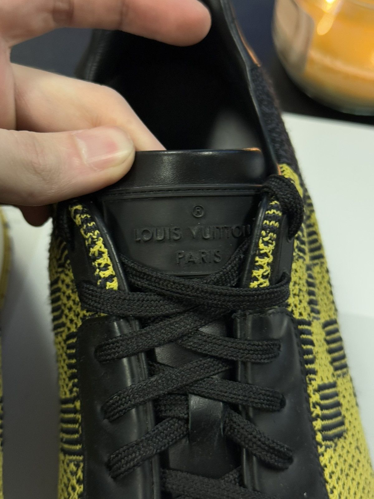 Louis Vuitton Louis Vuitton Yellow Black Size 9.5US/8.5LV Trainer Size US 9.5 / EU 42-43 - 10 Thumbnail