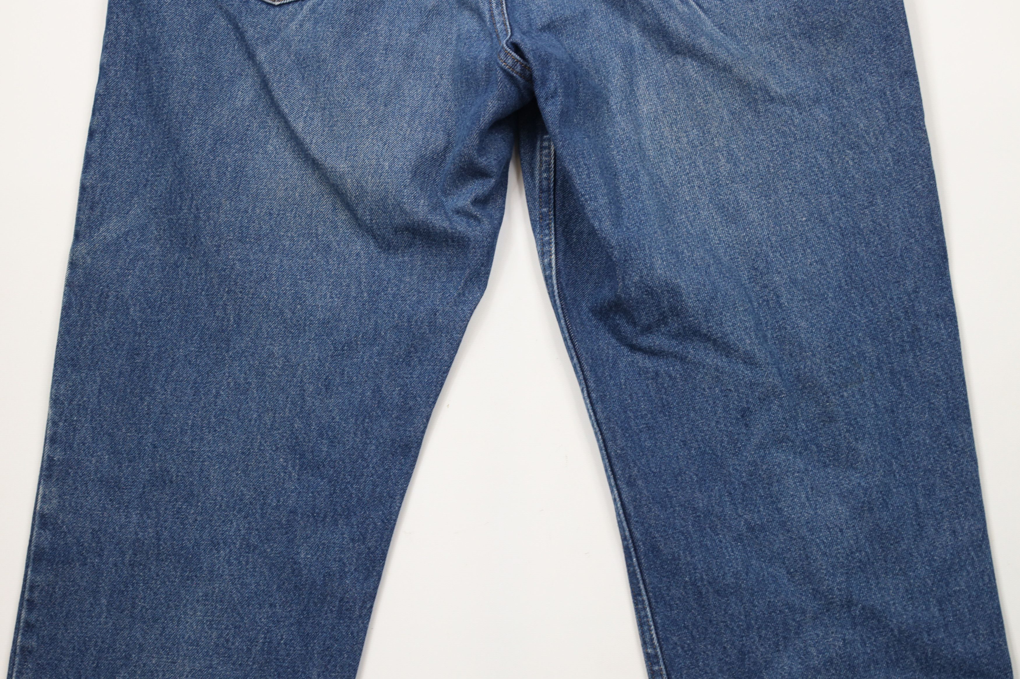 L.L. Bean × Vintage Vintage 90s LL Bean Wide Leg Relaxed Fit Denim Jeans Blue Size US 37 - 10 Thumbnail