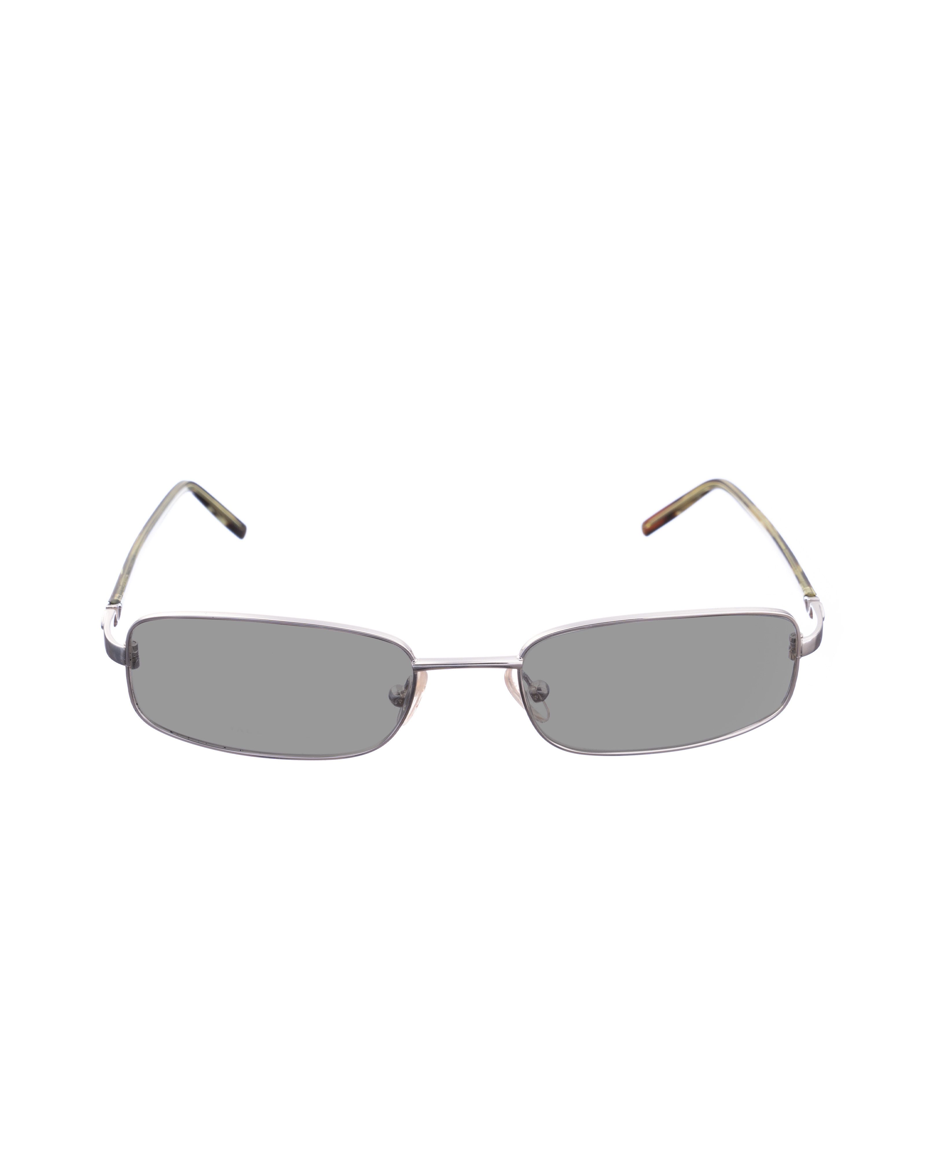 Valentino '00s Silver Office Siren Sunglasses