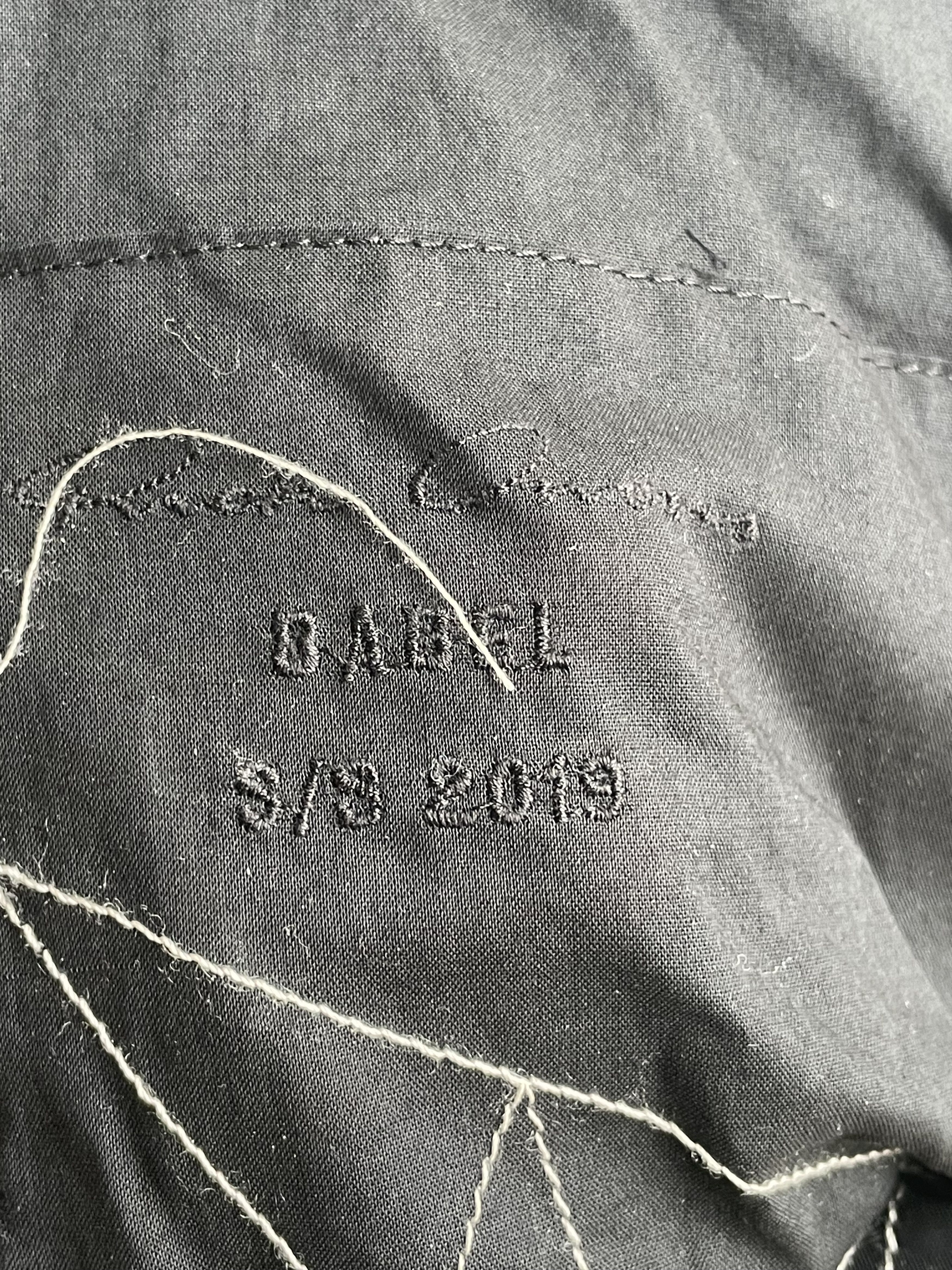 Rick Owens SS/19 Black Stalacmite Bomber Jacket Size L / US 10 / IT 46 - 5 Thumbnail