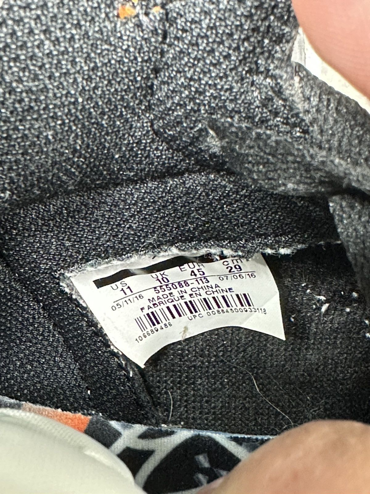 Jordan Brand Air Jordan 1 Retro High OG Reverse Shattered Backboard Size US 11 / EU 44 - 10 Thumbnail