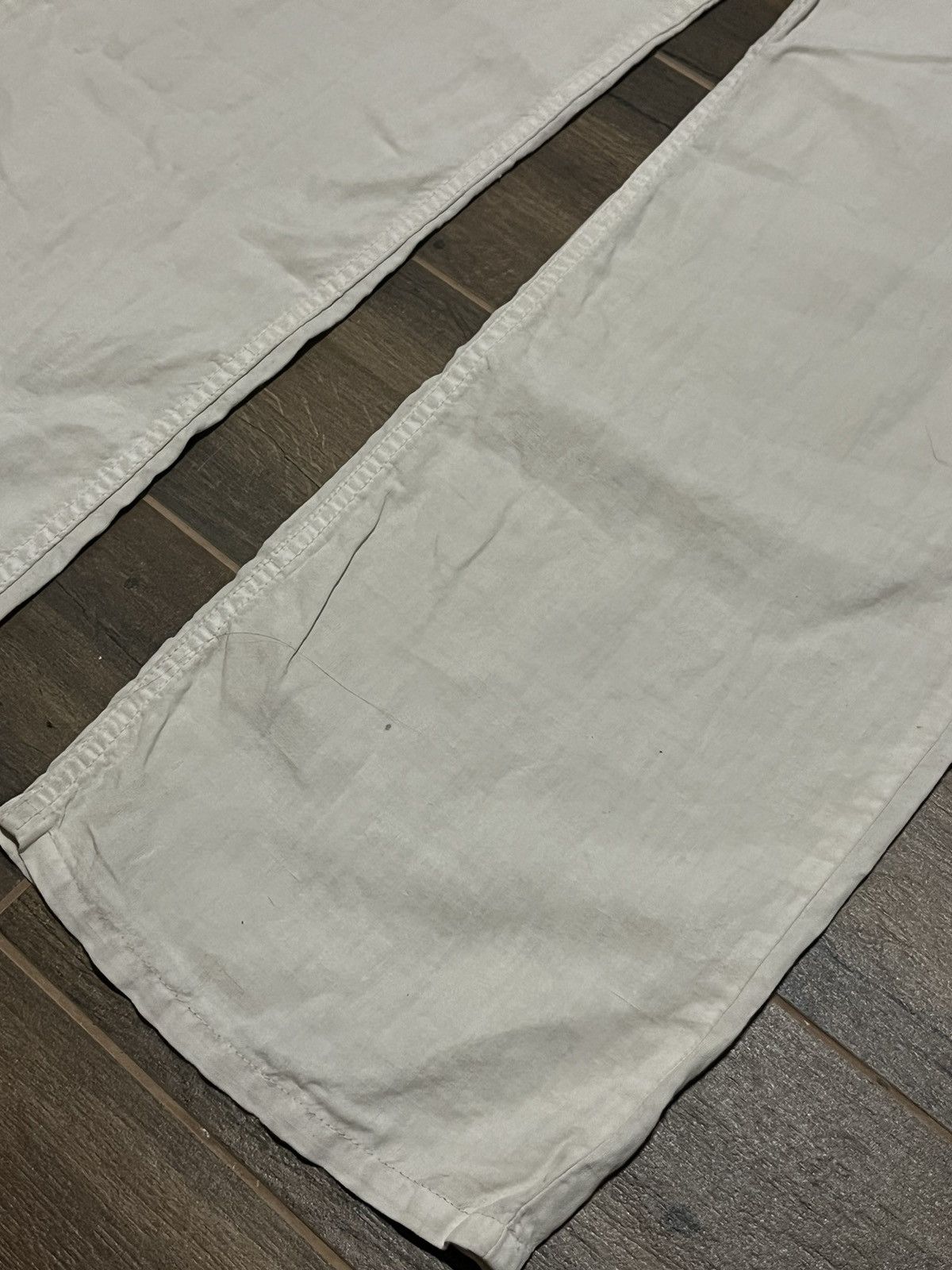 Yohji Yamamoto 🎐 Y's [1990s] Wide Textured Linen Pants Size US 30 / EU 46 - 2 Thumbnail