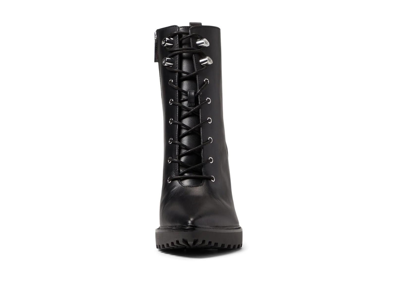 Michael Kors Michael Kors Kyle Lace-Up Boots Black Leather Zip 10 M NEW Size US 10 / IT 40 - 4 Thumbnail
