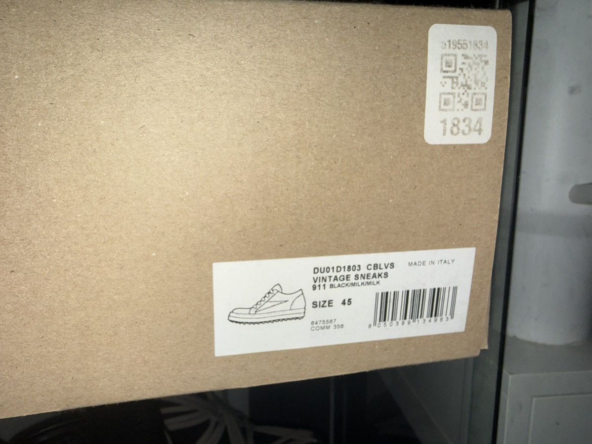 Rick Owens Rick Owens Drkshdw Vintage low top Size US 12 / EU 45 - 17 Thumbnail