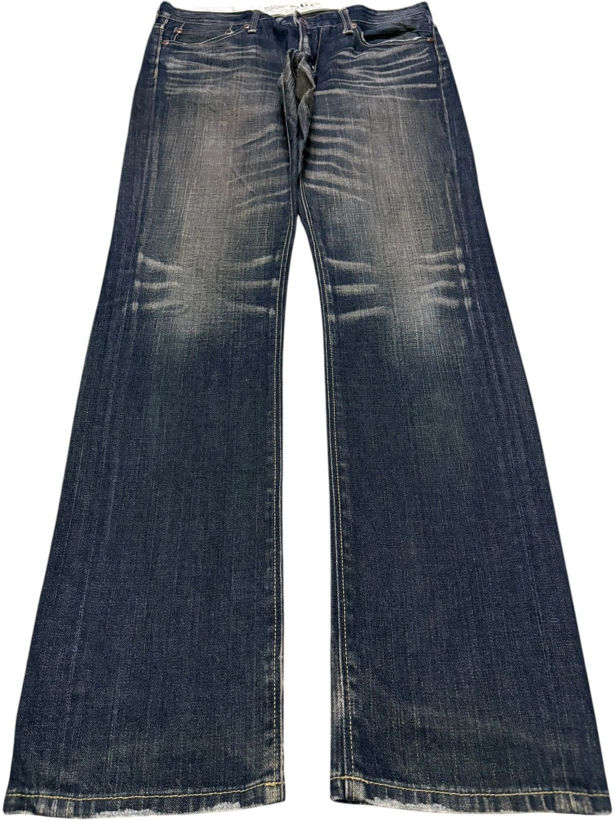 Japanese Brand Vintage Japanese Brand Rusty Wash Jeans Size US 32 / EU 48 - 1 Thumbnail