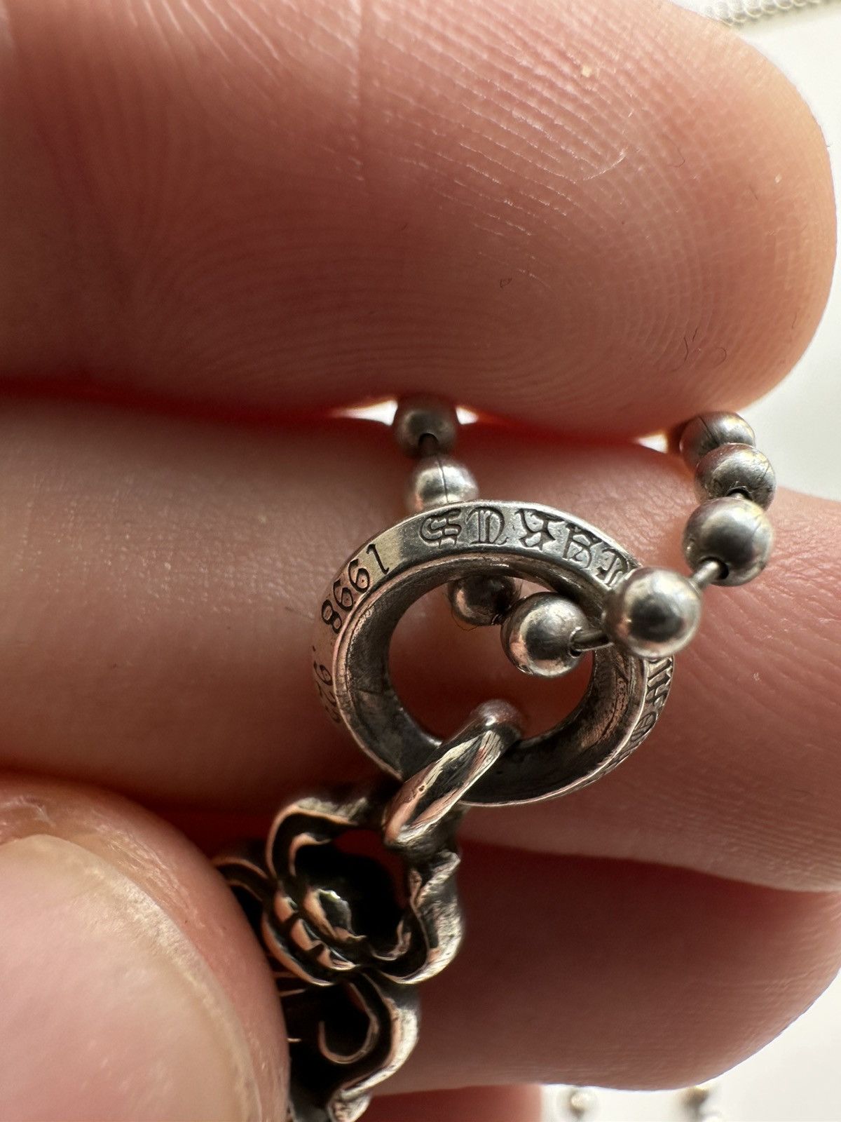 Chrome Hearts Chrome Hearts .915 Dagger #5 pendant + .925 CH ballchain Size ONE SIZE - 6 Thumbnail