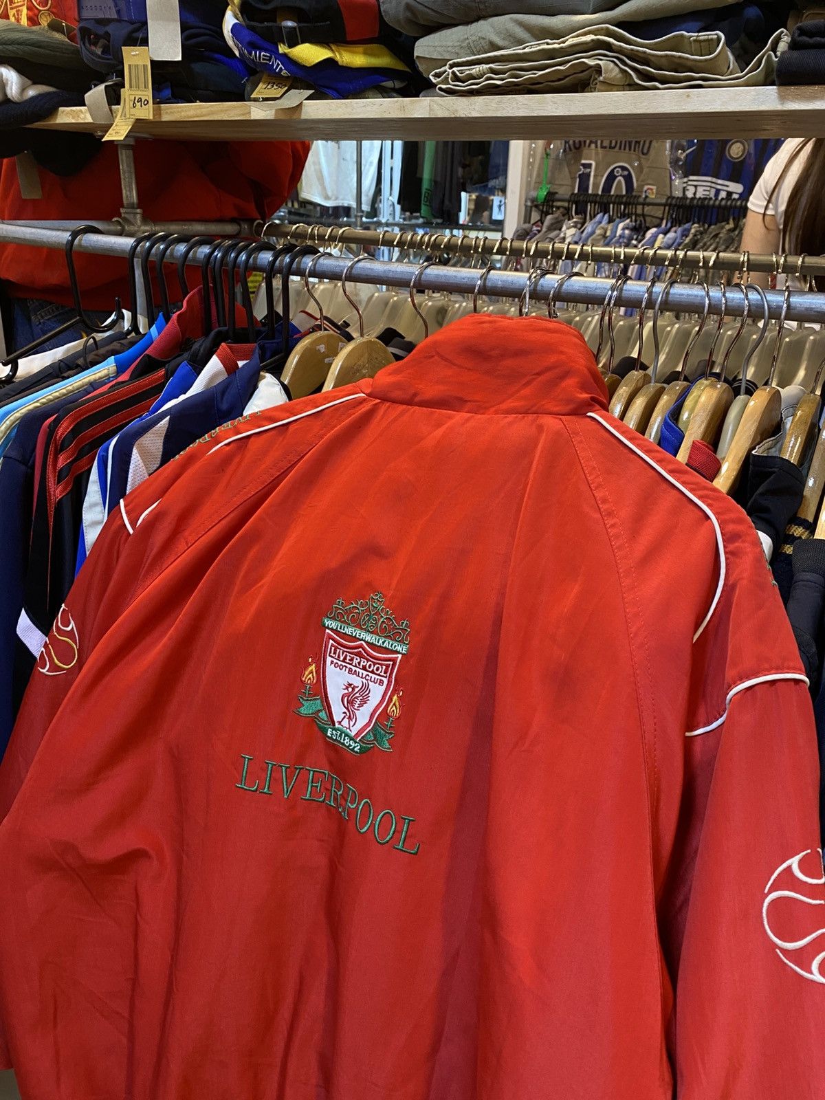 Vintage Vintage Liverpool FC bomber jacket Size US XL / EU 56 / 4 - 5 Thumbnail