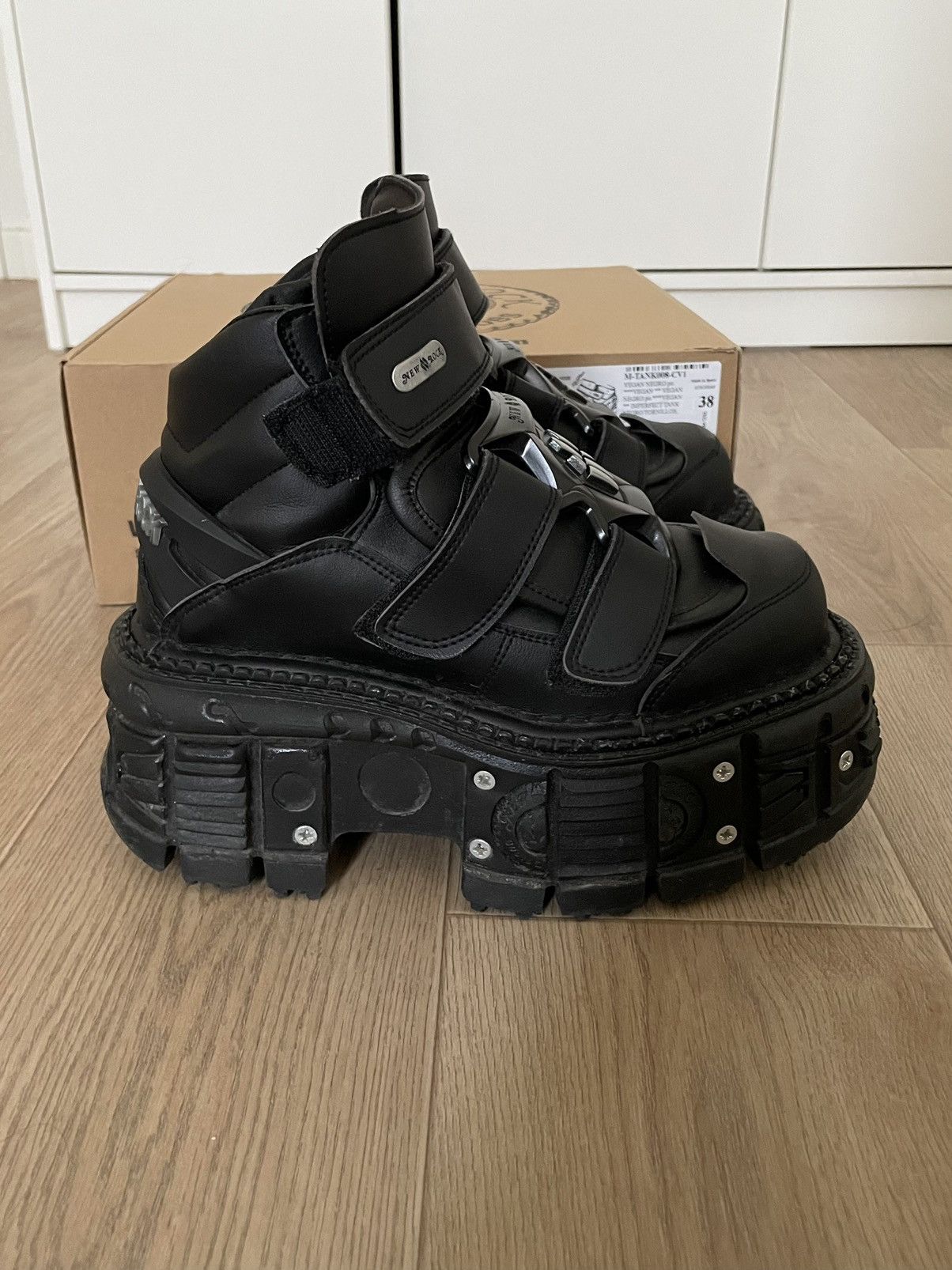 New Rock New Rock M-TANK008 CV1 Size US 8 / IT 38 - 4 Thumbnail