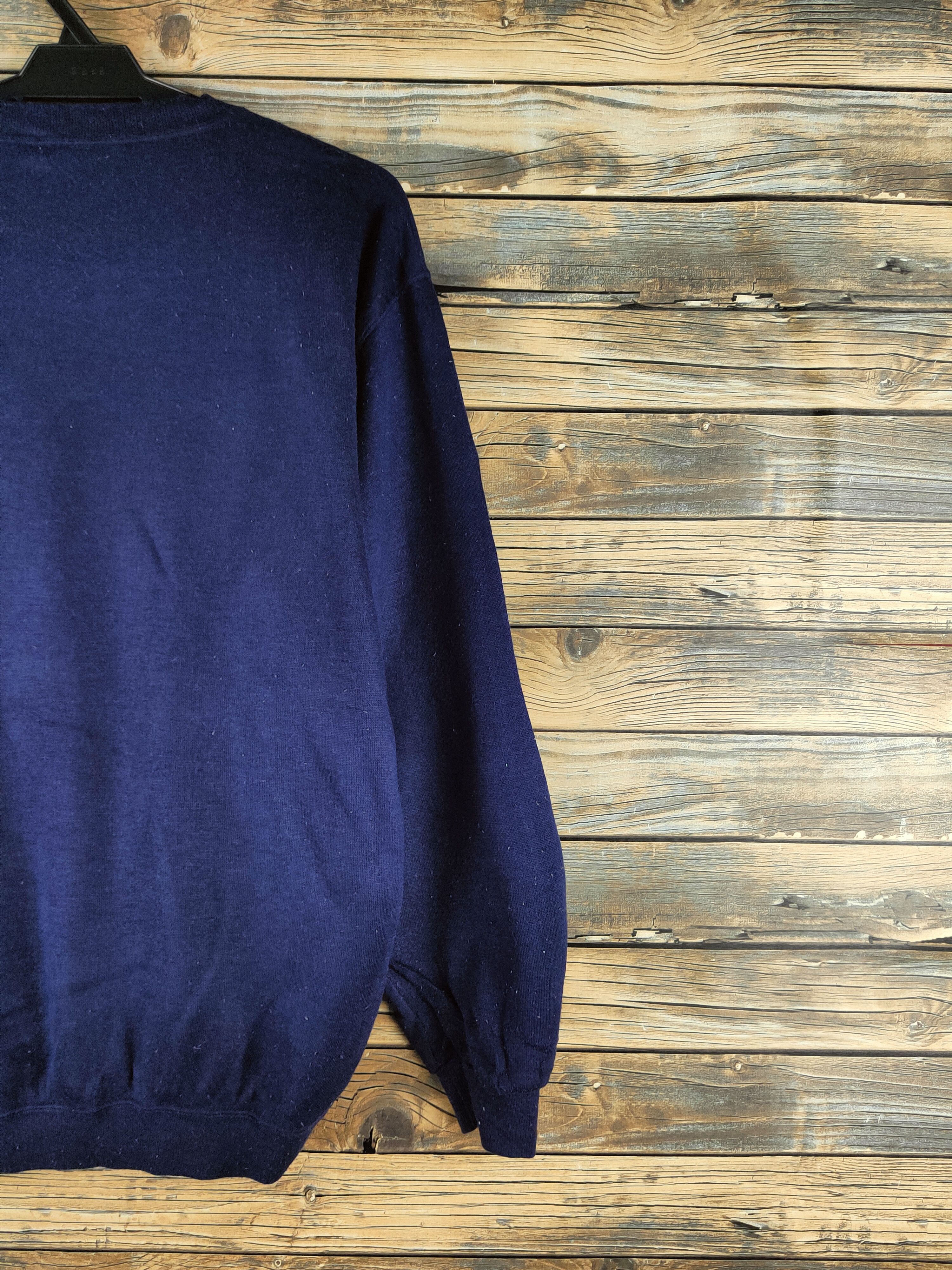 Japanese Brand Vintage Stuff 🔥 Night Wear Navy Sweatshirts Size US M / EU 48-50 / 2 - 9 Thumbnail