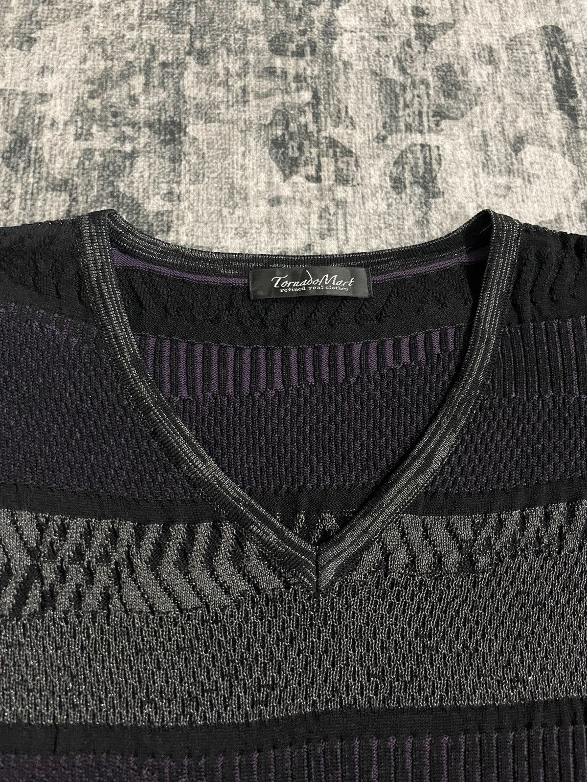 Tornado Mart Tornado Mart Short Sleeve Knit Size M / US 6-8 / IT 42-44 - 7 Thumbnail
