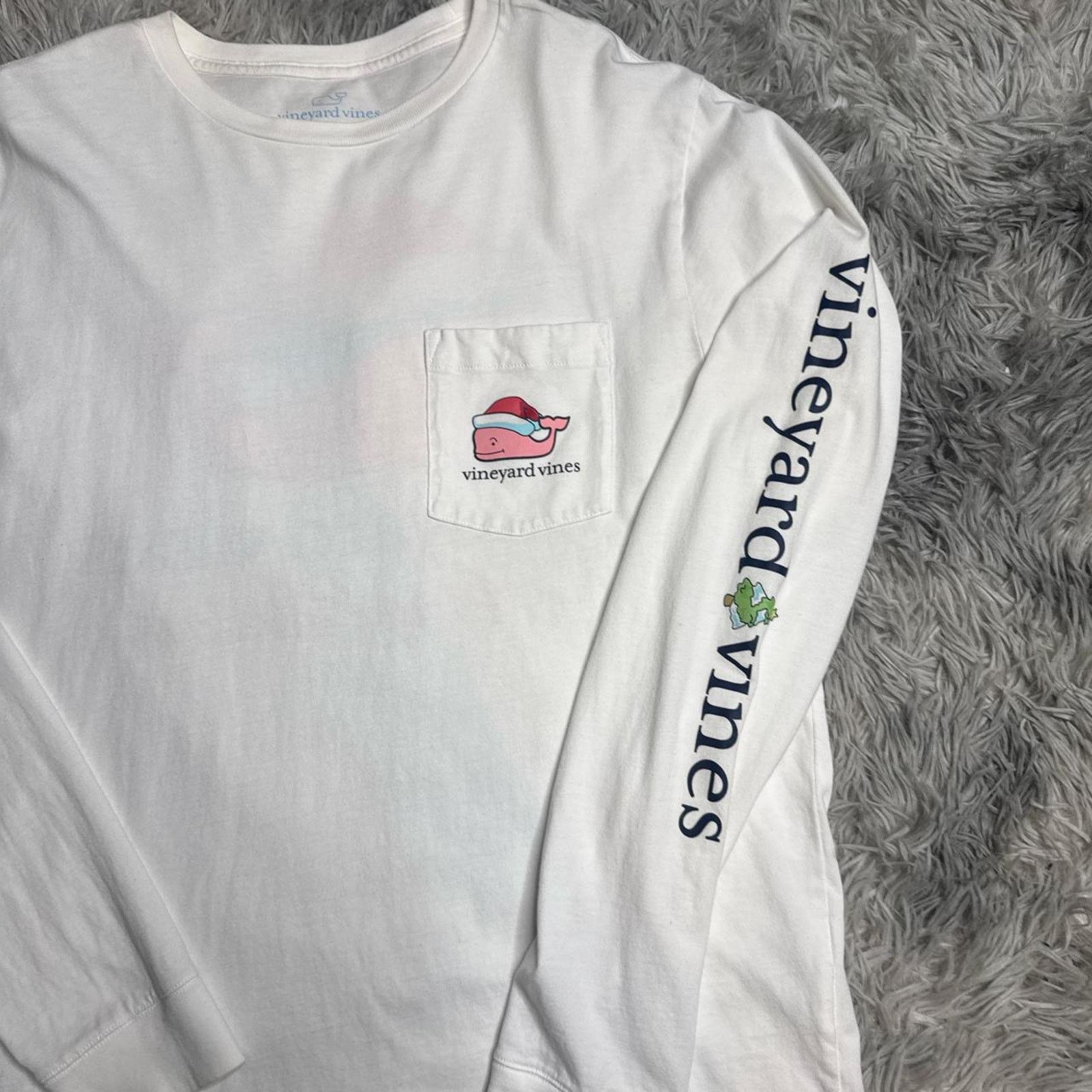 Vineyard Vines White long sleeve vineyard vines Size US M / EU 48-50 / 2 - 2 Thumbnail