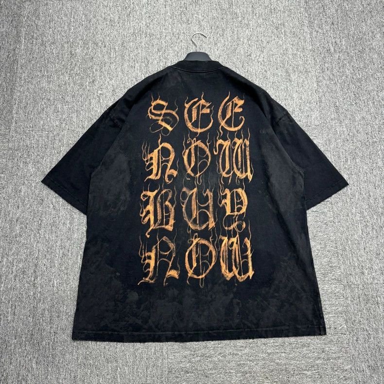 Balenciaga Balenciaga Black Sanskrit Short Sleeves-2506 Size US M / EU 48-50 / 2 - 4 Thumbnail