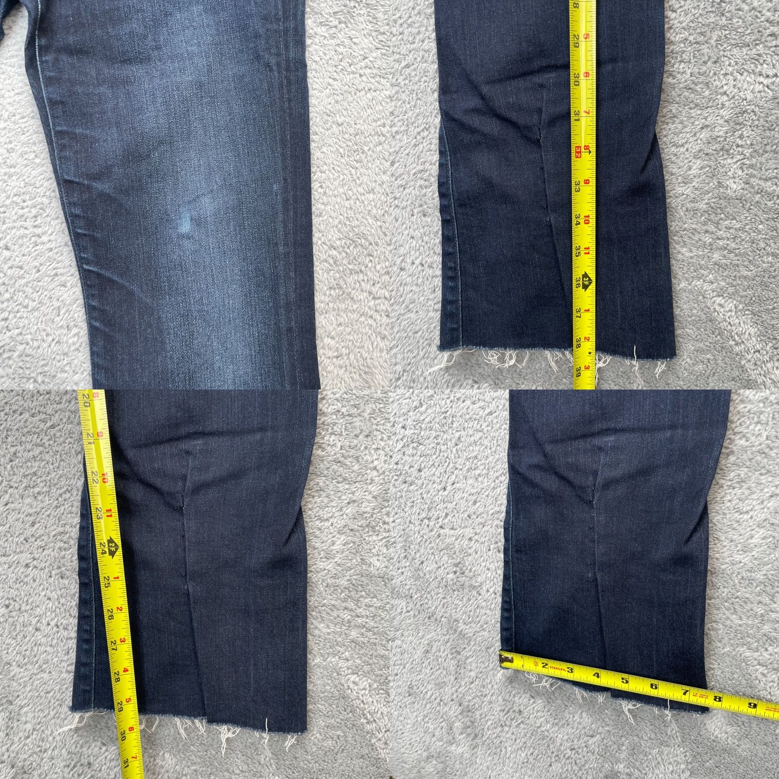 Citizens Of Humanity Citizens of Humanity Jeans Womens 28x30 Blue Emannuelle Slim Bootcut Denim Jeans Ladies 5-Pocket Zip Button Size 28" / US 6 / IT 42 - 8 Thumbnail
