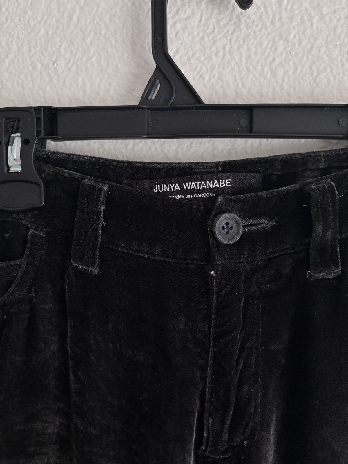 Junya Watanabe AD2002 Junya Watanabe Velvet Capris Size US 30 / EU 46 - 2 Thumbnail