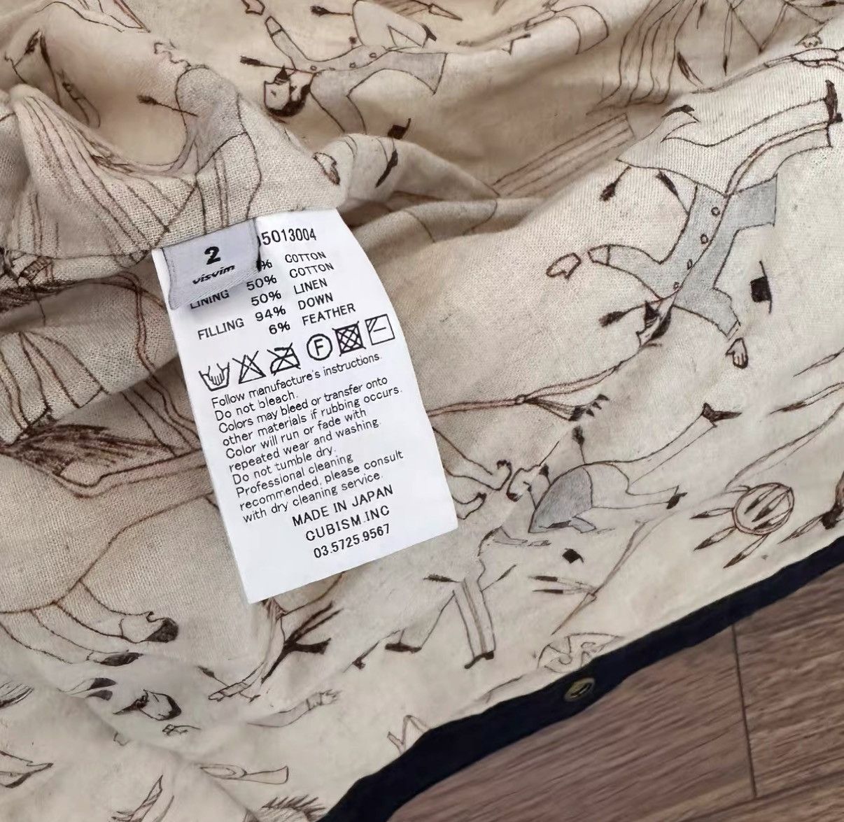 Visvim VISVIM ICT KERCHIEF DOWN JKT KOFU Vintage fabric down jacket Size US M / EU 48-50 / 2 - 4 Thumbnail