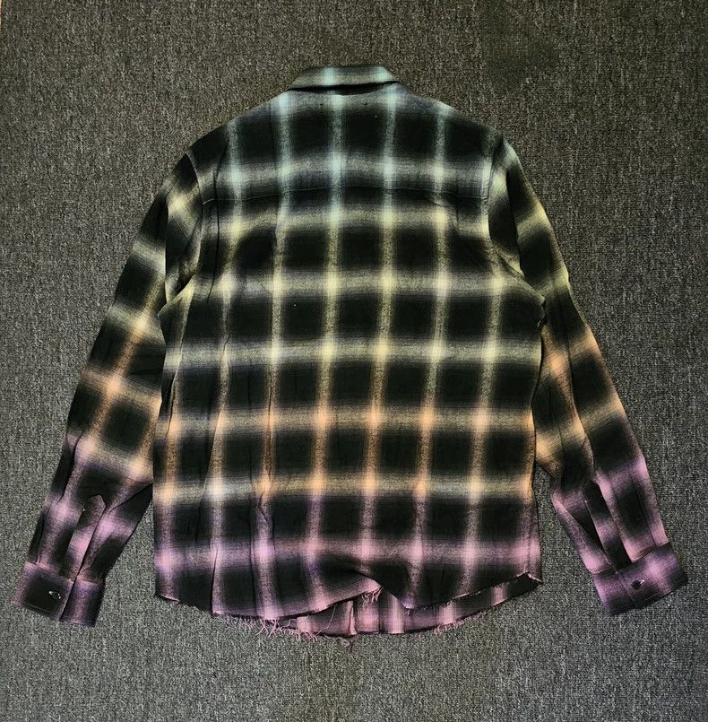Amiri Amiri gradient checkered shirt Size US S / EU 44-46 / 1 - 4 Thumbnail