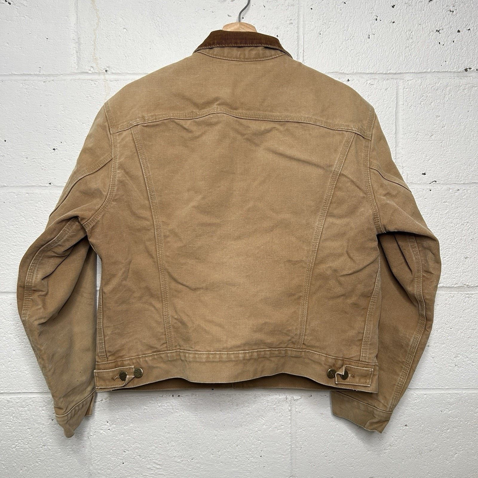 Carhartt Vintage 100 Year Carhartt Blanket-Lined Trucker Jacket “Tan" Size US M / EU 48-50 / 2 - 2 Thumbnail