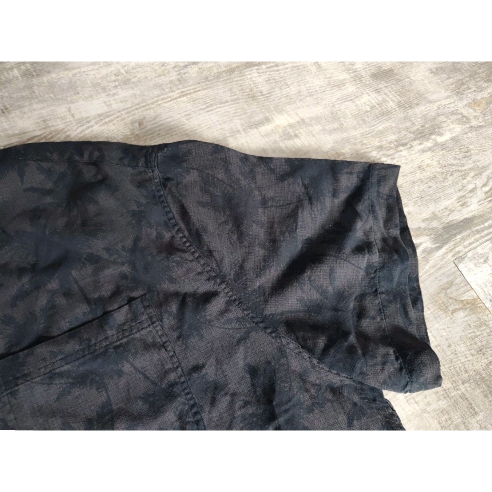 Nat Nast VINTAGE Nat Nast Luxury Originals Shirt Mens 2XL Short Sleeve Black Silk Blend Casual Hipster Size US XXL / EU 58 / 5 - 5 Thumbnail