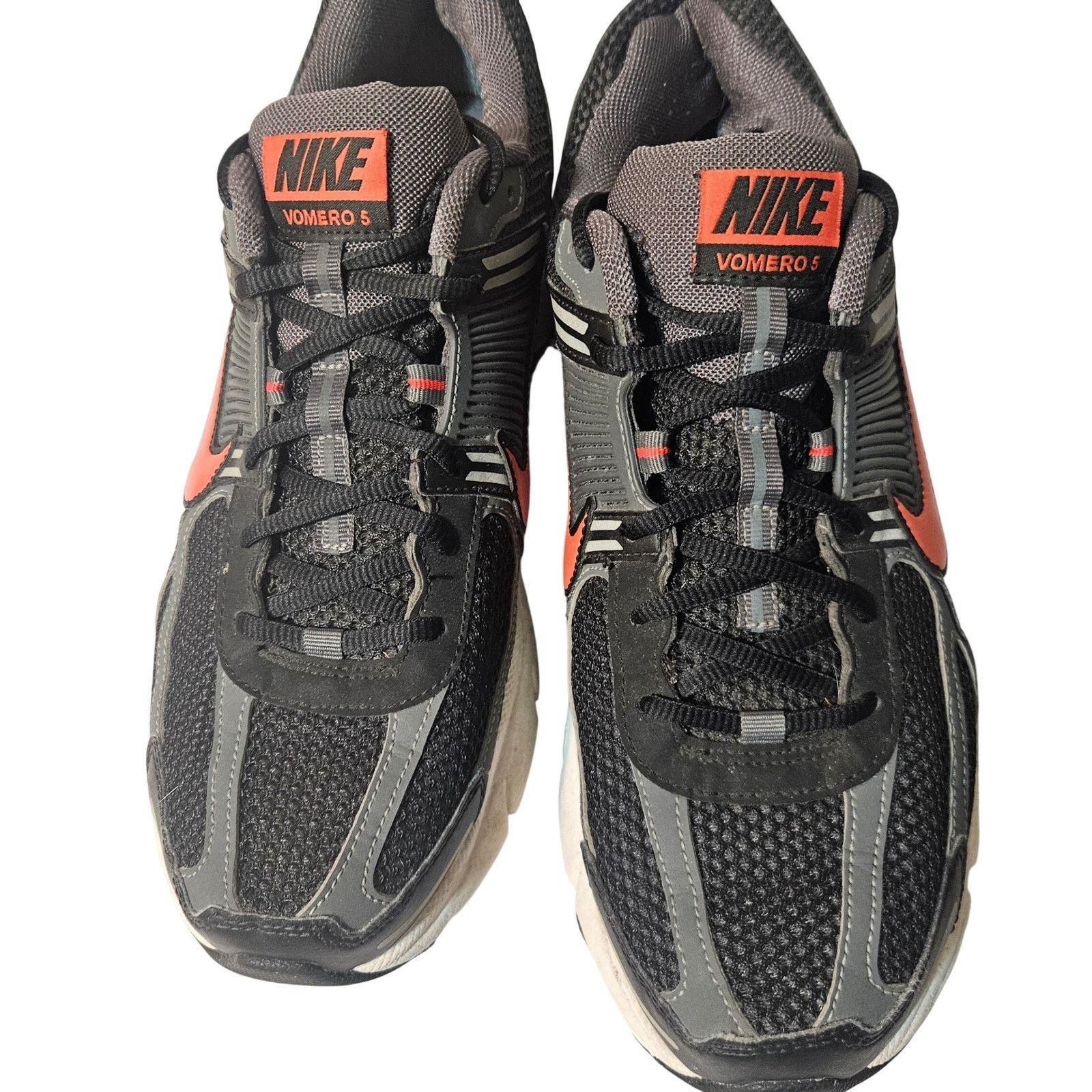 Nike Nike Zoom Vomero 5 Mens Running Shoes Black Gray Sz 12 Size US 12 / EU 45 - 2 Thumbnail