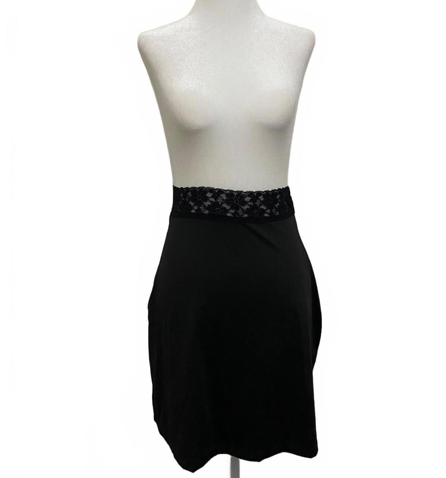 Other MANCYFIT Slip Underskirt with Slit in Black (SMALL) Size ONE SIZE - 1 Thumbnail