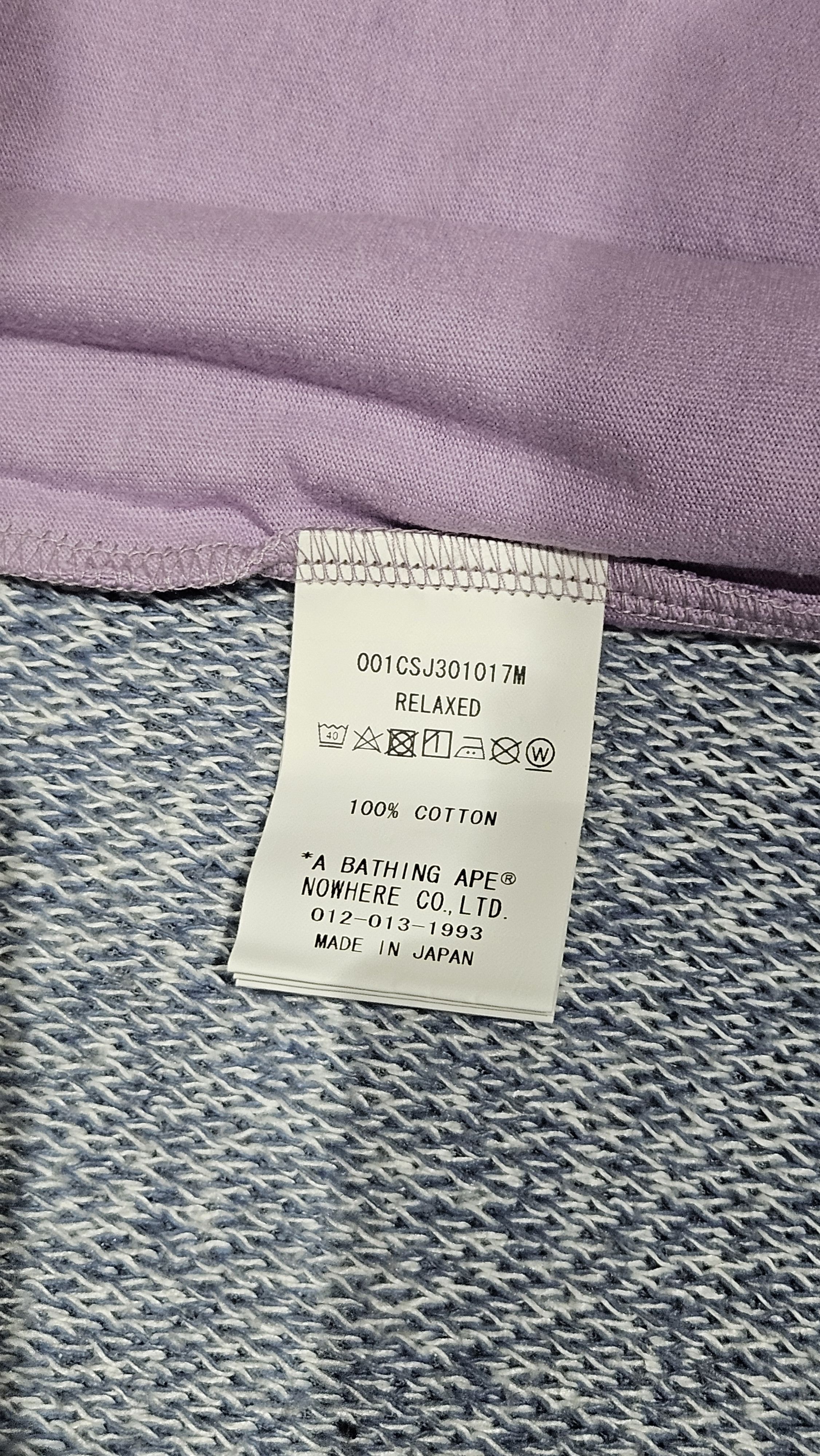 Bape One Point Relaxed Fit Tee Size US XXL / EU 58 / 5 - 5 Thumbnail