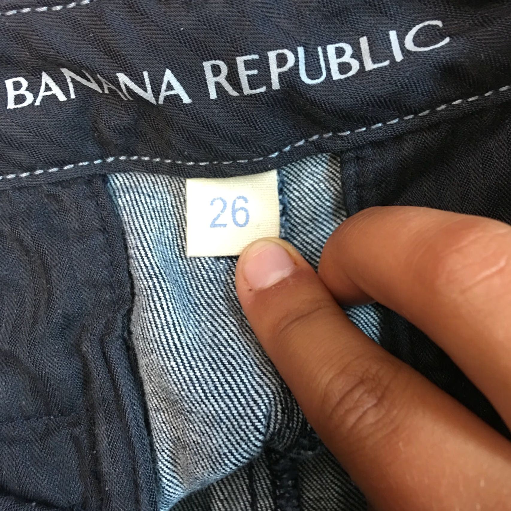 Banana Republic Banana Republic Jeans Women 26 Blue Denim Straight Low Rise 5-Pocket Classic Womens Size 26" / US 2 / IT 38 - 5 Thumbnail
